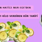 diyetisyen hatice nur egeden 1 gecede 1 kilo vermeye yardimci kur tarifi