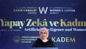 Emine Erdoğan, 6. Uluslararası Kadın ve Adalet Zirvesi’nin resepsiyon yemeğine katıldı: