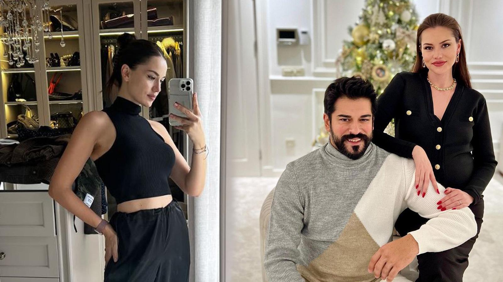 fahriye evcen in daginik odasi dikkat cekti