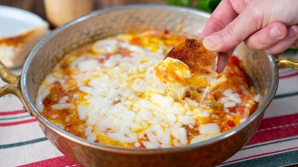 kaşarlı menemen