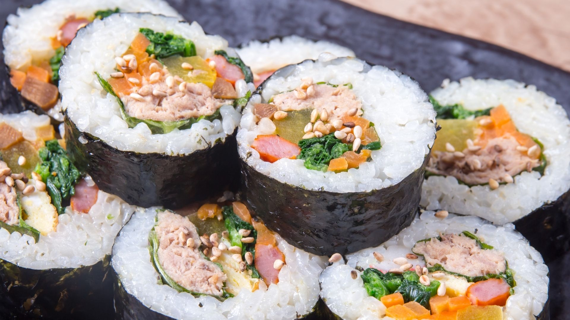 kimbap tarifi