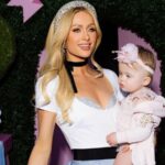 paris hilton sosyal medya hesabindan yaptigi paylasimla kizi london in birinci yas gununu kutladi