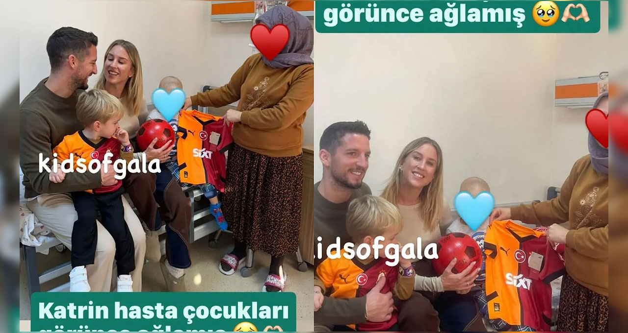 Mertens ve eşi Katrin Kerkhofs