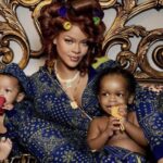 rihanna nin cocuklariyla fotografi sosyal medyayi salladi