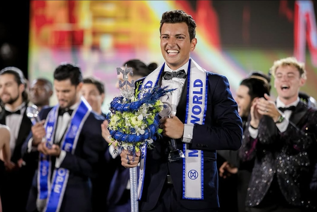 Mr. World 2024 yarışmasının birincisi Porto Riko'dan Daniel Mejía