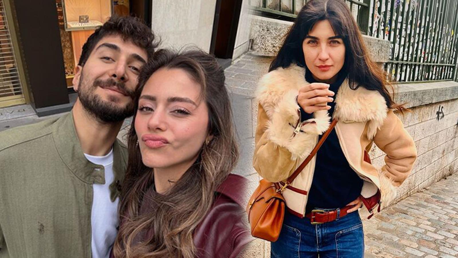 unluler sonbaharda avrupa da sila turkoglu ve tuba buyukustun den paris paylasimlari