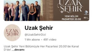 uzak şehir youtube kanalı 1 milyona ulaştı