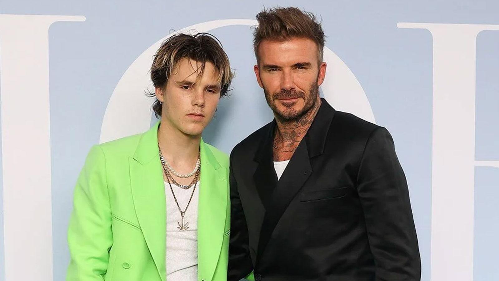 victoria beckham gormesin david beckham in oglu cruz kendisinden 10 yas buyuk sevgilisini kucaginda tasidi